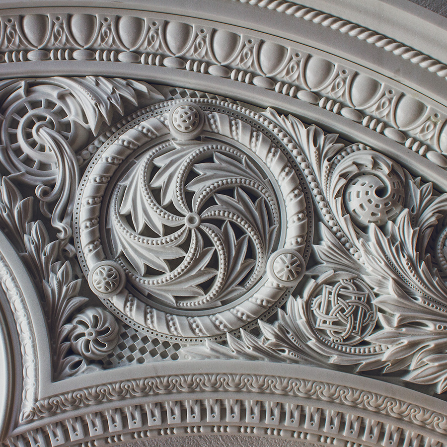 Carved Thassos Marble Arches & Architectural Portals